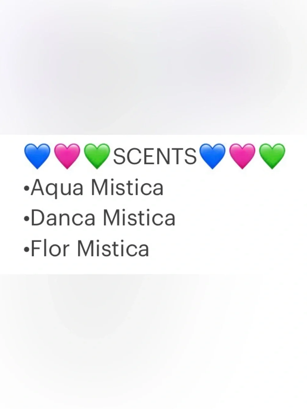 EMPTY 💙🩷💚SOL DE JANIERO💙🩷💚Assorted Mistica Mists/90 ml/PICK ONE/NIP